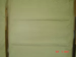 example of spray foam insulation