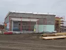spray foam insulation project on commercial building