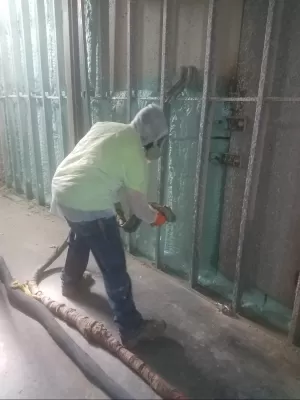 iowa spray foam commercial construction insulation project
