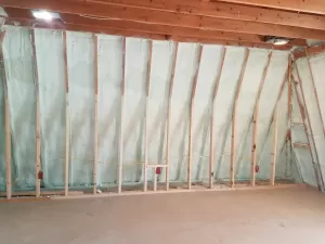 new construction spray foam