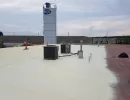 roof coating of spray foam