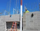 fireproofing with intumescent spray foam