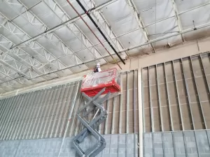 fireproofing through spray foam