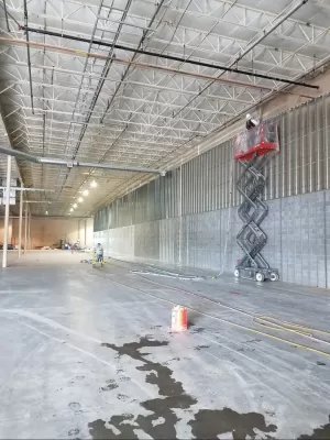 fireproofing of building by iowa spray foam
