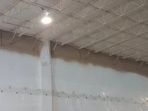 spray applied fireproofing project