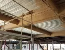 spray applied fireproofing in commercial building